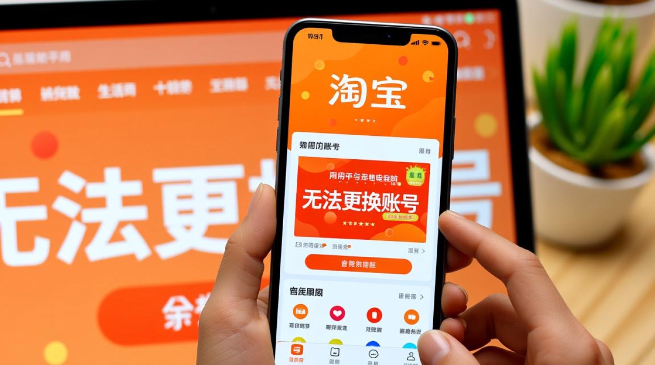 为什么手机淘宝无法切换登录账号？