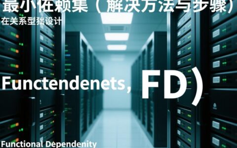 如何快速求解数据库关系模式的最小依赖集？