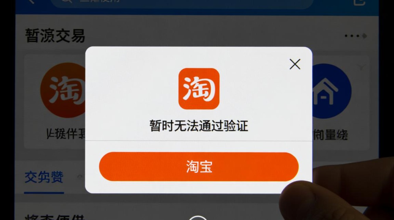 淘宝暂时无法通过验证怎么办？