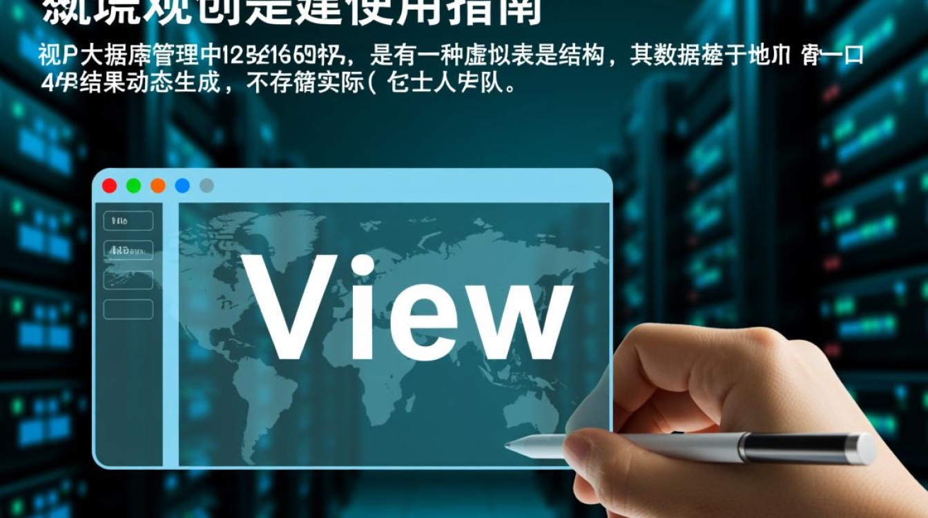 数据库如何创建与管理视图？