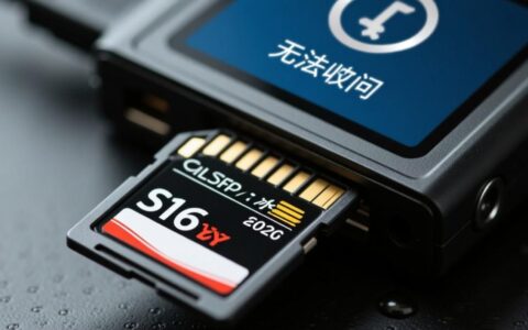 CF卡突然无法访问了，该如何抢救里面的数据？