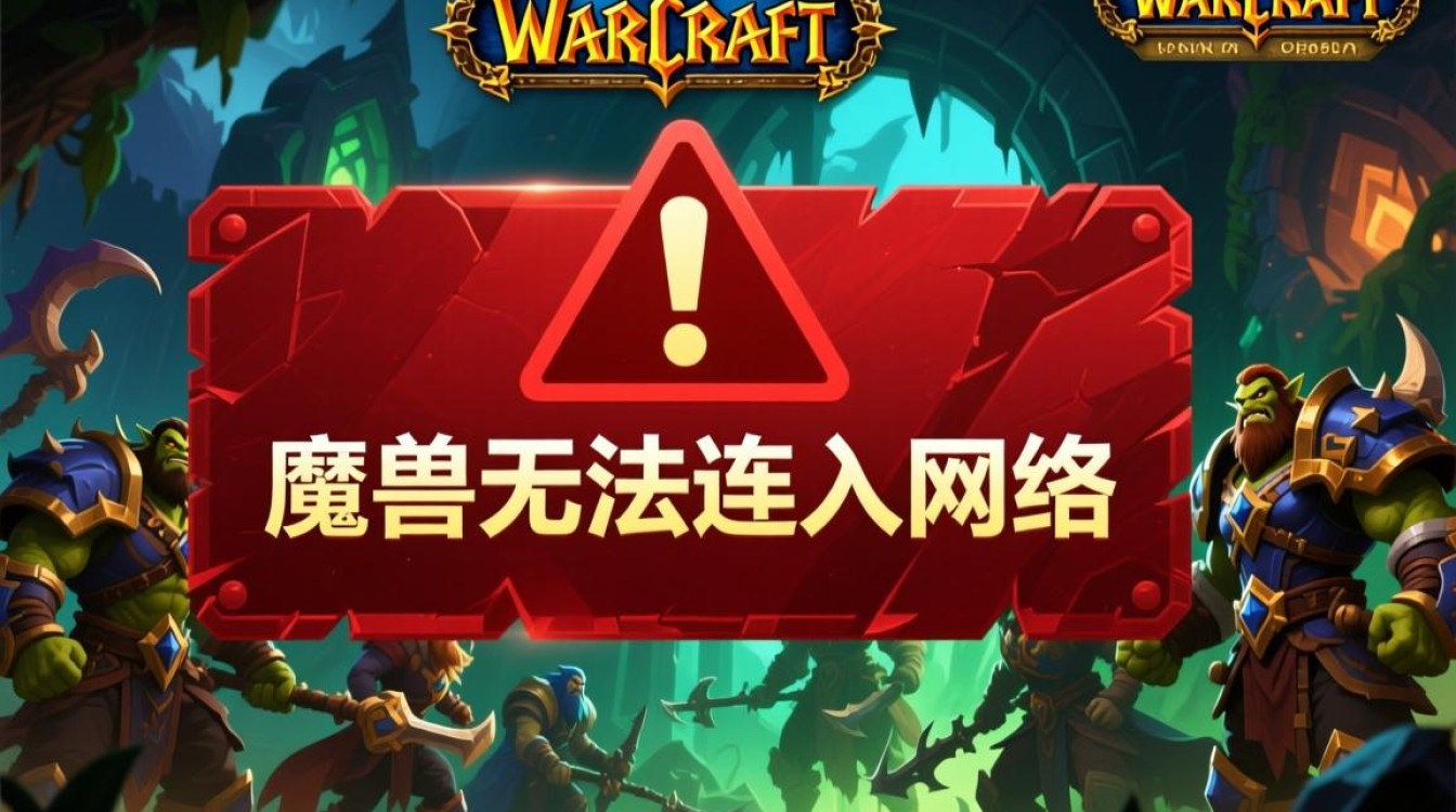 魔兽世界无法连入网络，登录时一直转圈怎么办？