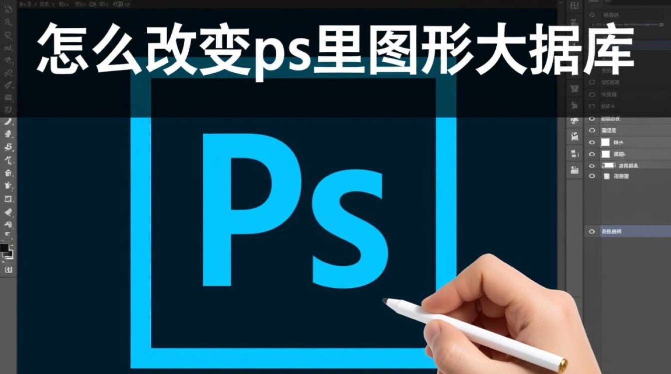 如何在Photoshop中修改自带的图形数据库？