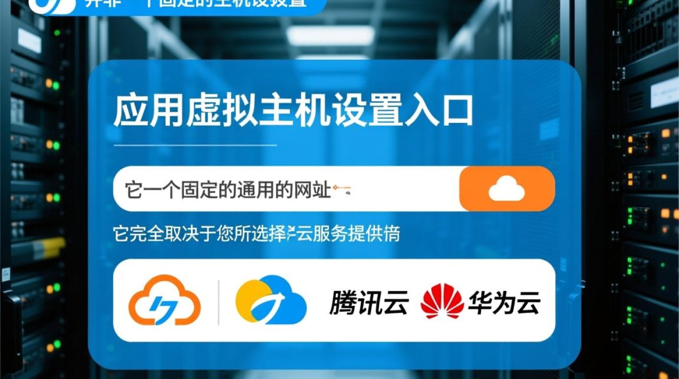 云应用虚拟主机设置功能入口到底在哪里？