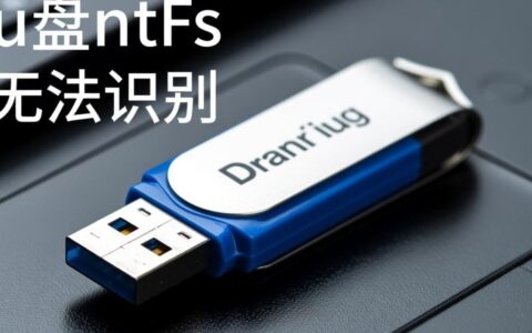 电脑不读U盘NTFS格式文件，提示无法识别怎么办？