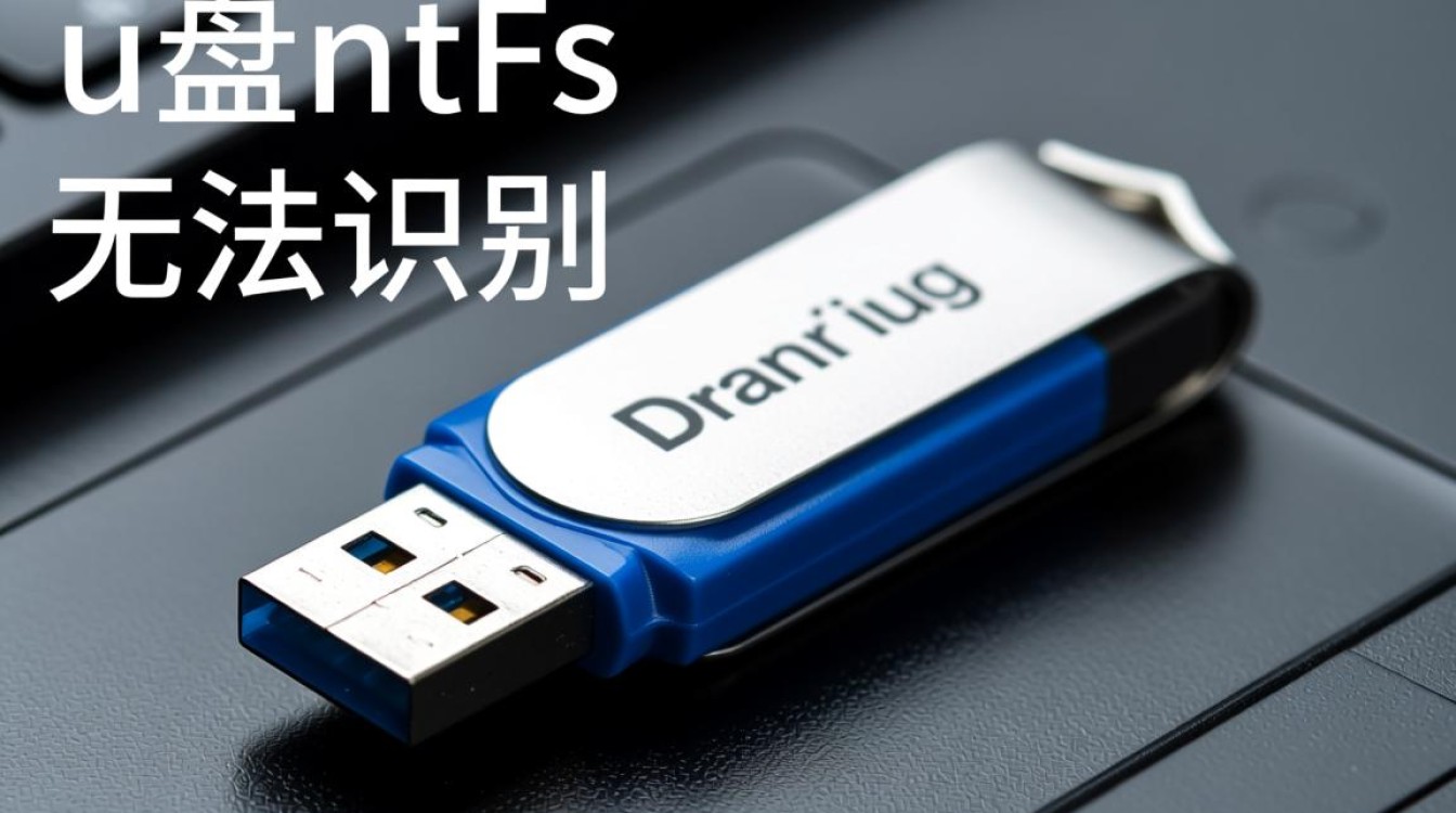 电脑不读U盘NTFS格式文件，提示无法识别怎么办？