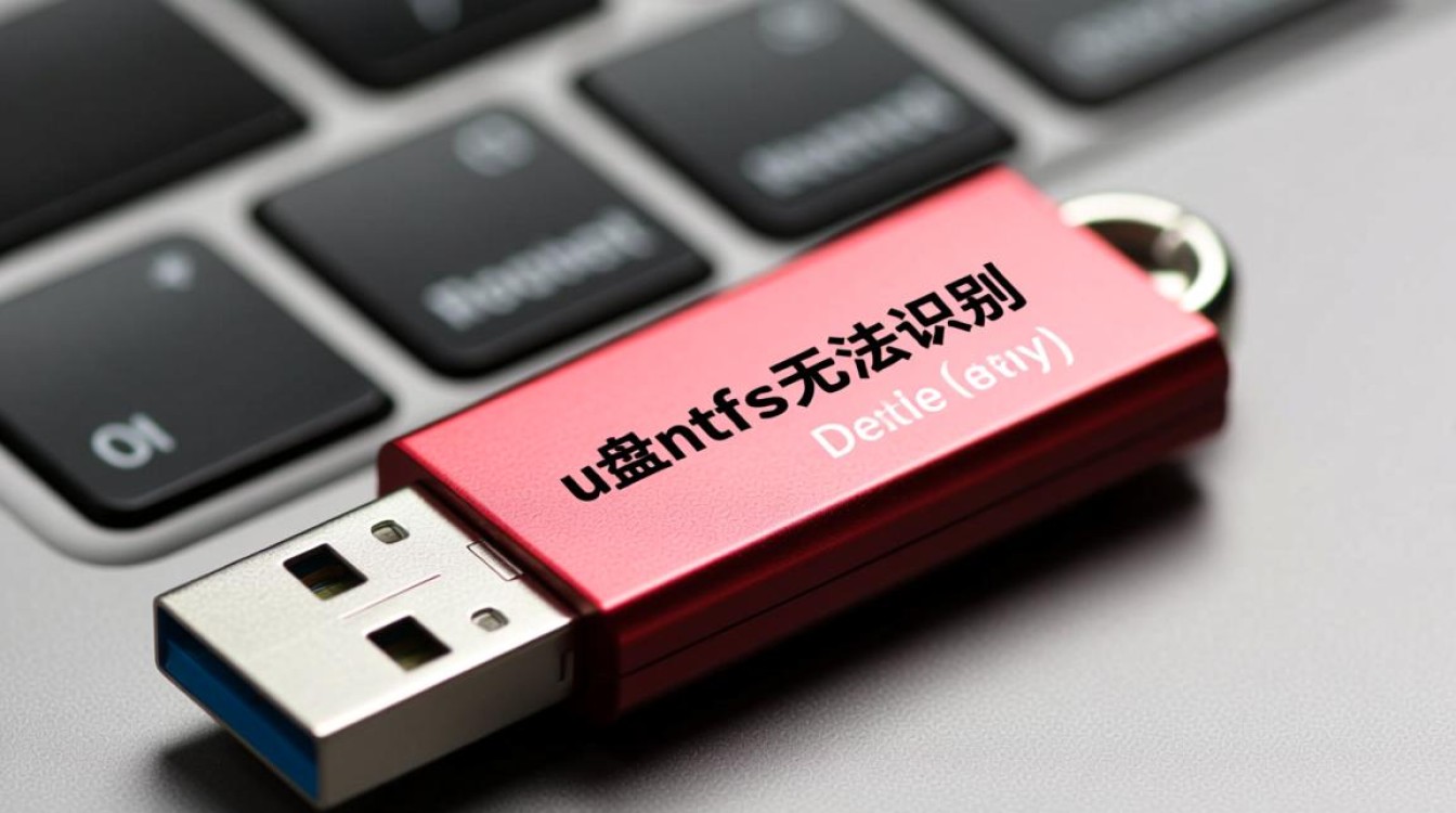 电脑不读U盘NTFS格式文件，提示无法识别怎么办？