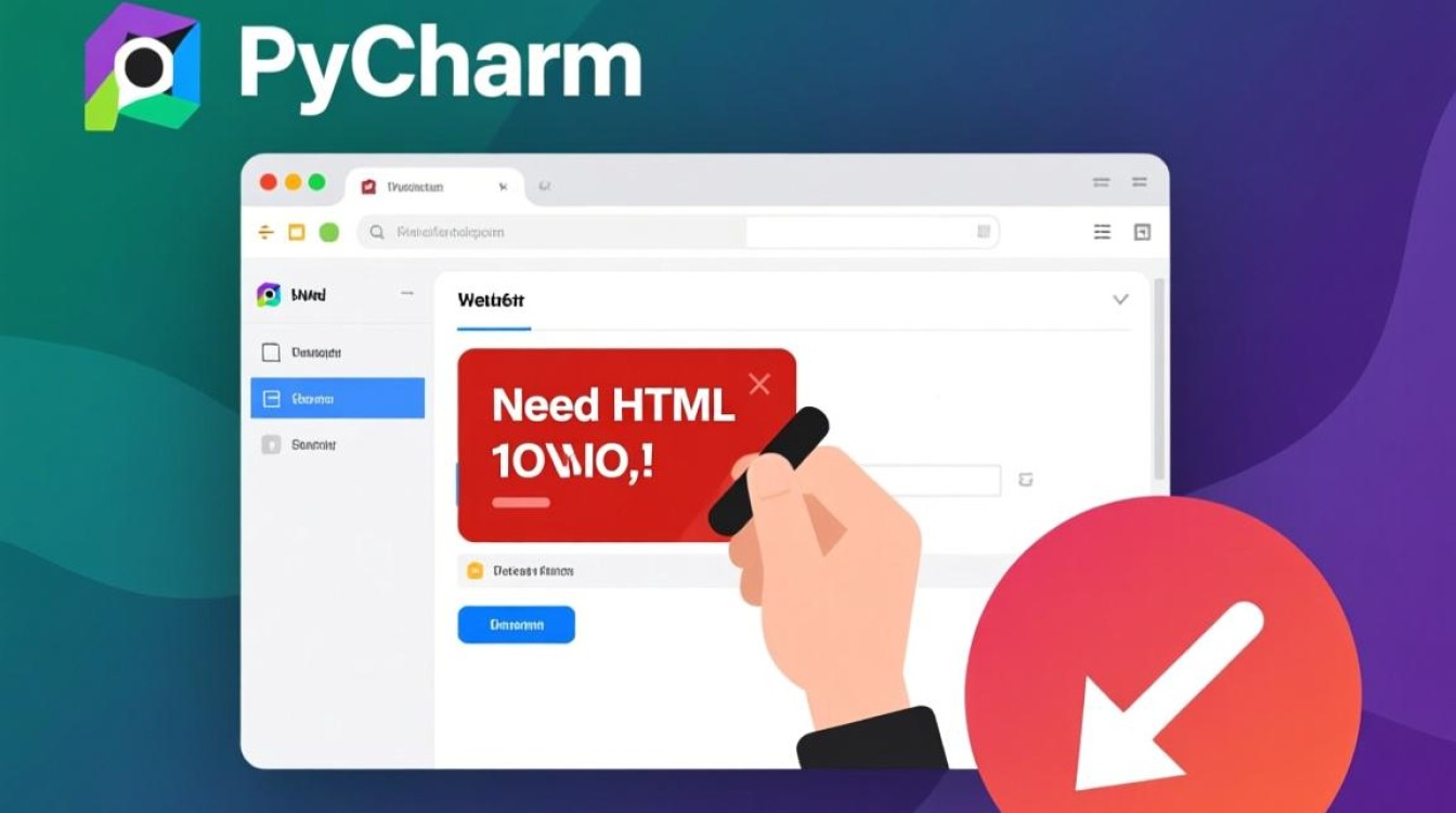PyCharm新建HTML报错，要如何才能一次性彻底解决？