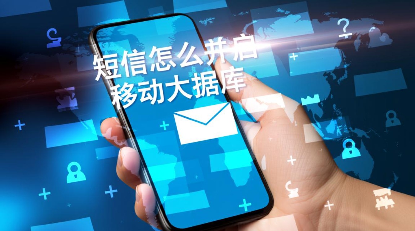 如何通过短信指令远程开启并操作手机数据库？