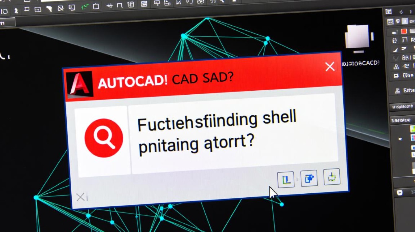 CAD启动提示无法找到shell程序是什么原因怎么解决？