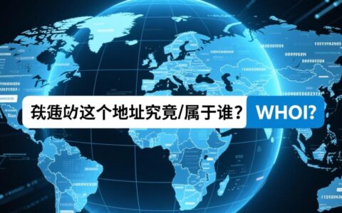 我该如何查询一个网站的所有权，也就是域名所有者信息呢？