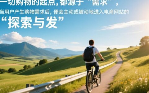 一个标准的电商网站购物流程具体包含哪些详细步骤？