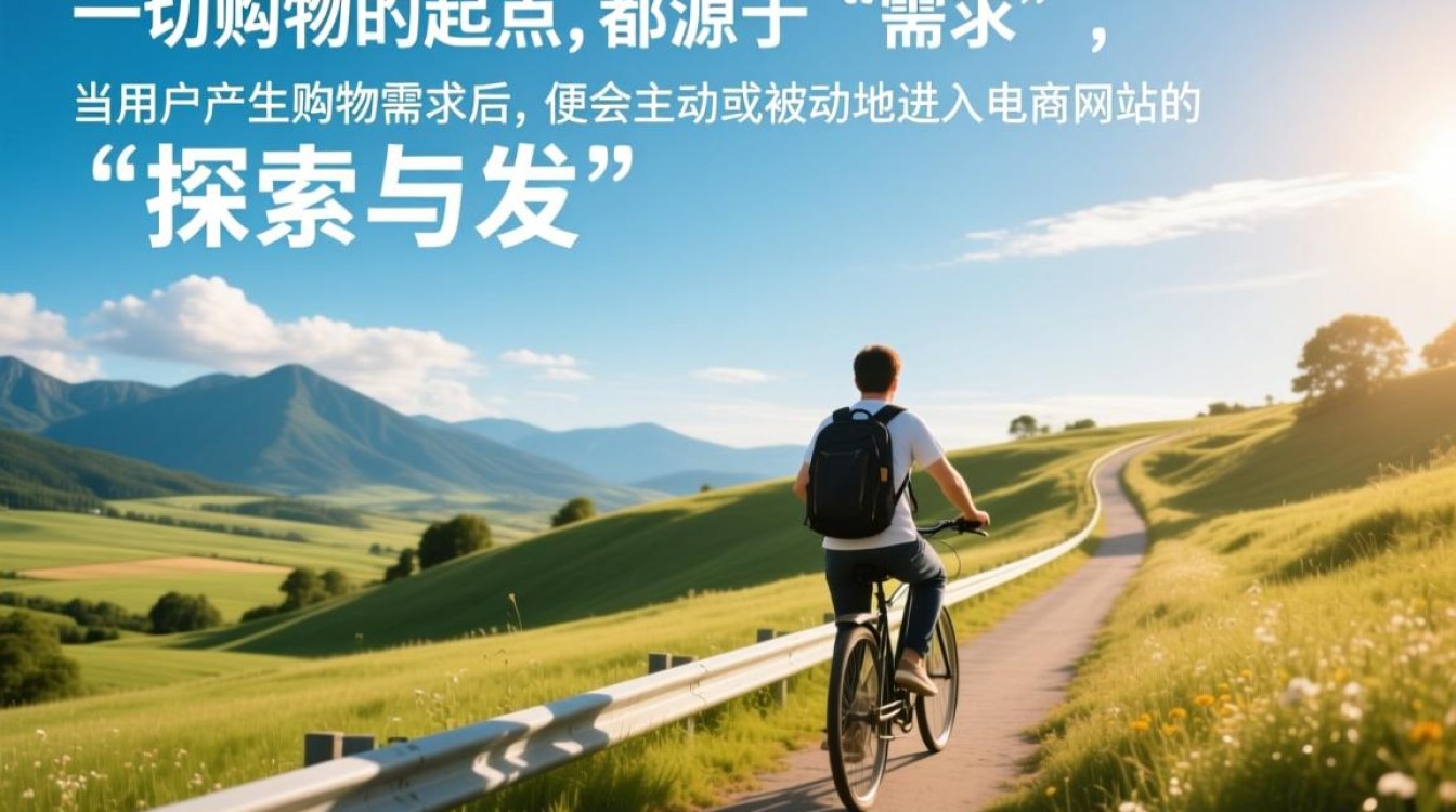 一个标准的电商网站购物流程具体包含哪些详细步骤？