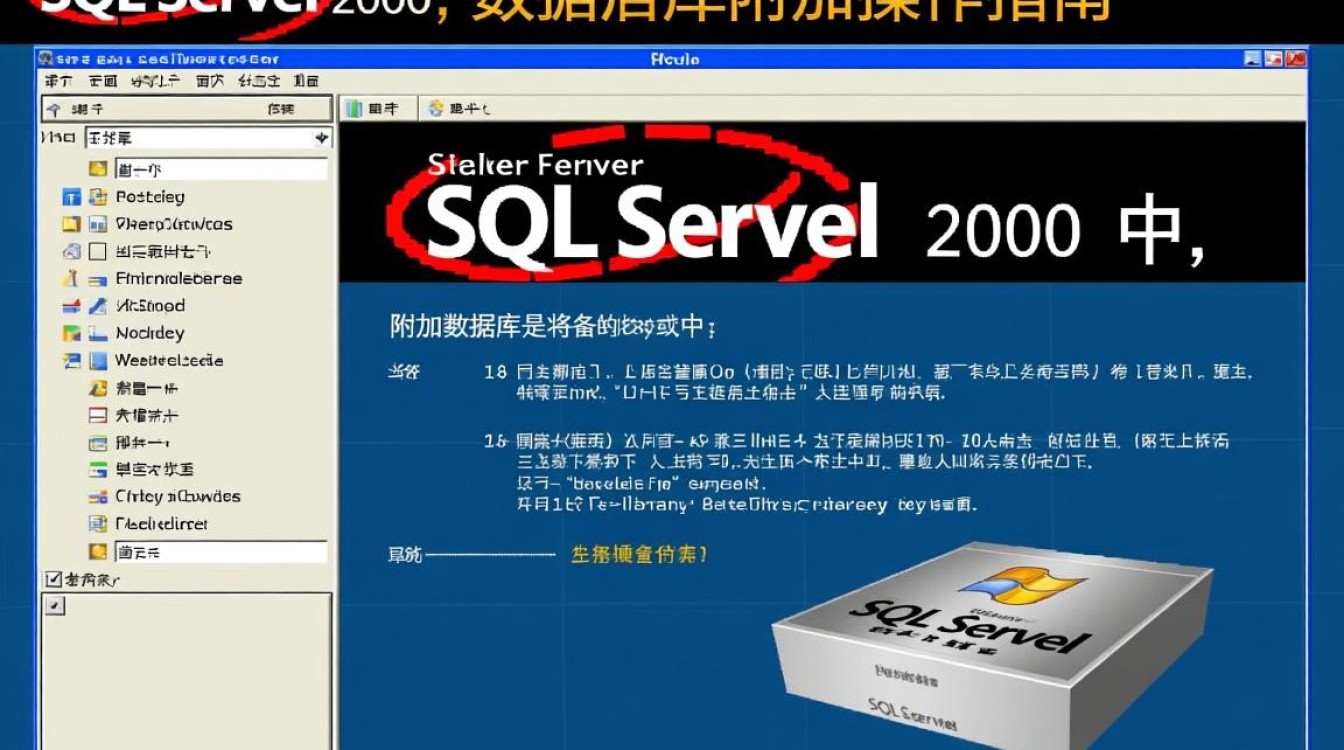 SQL2000数据库怎么附加数据库？详细步骤和注意事项有哪些？