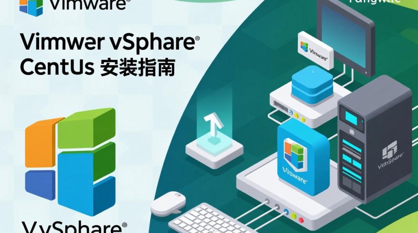 VMware vSphere中安装CentOS时如何配置网络与存储？