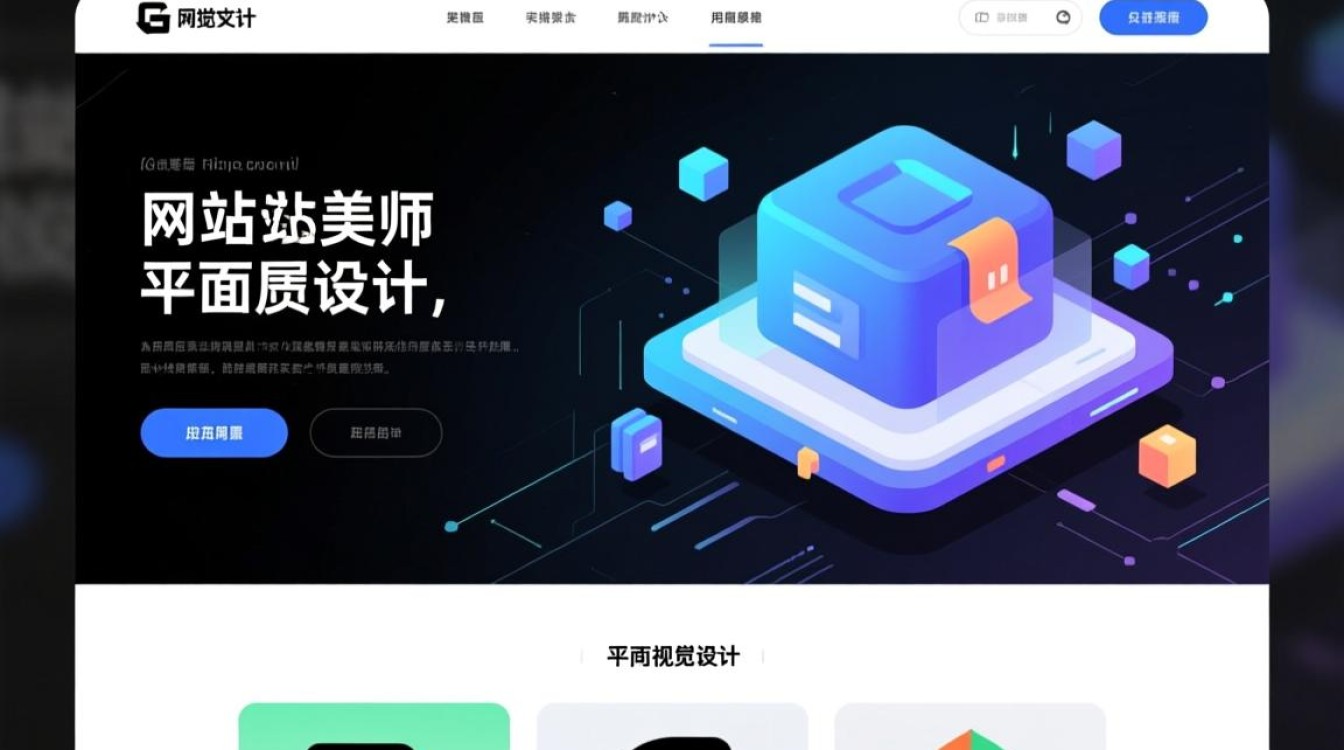网站美工和平面设计在视觉表现上有何核心差异？