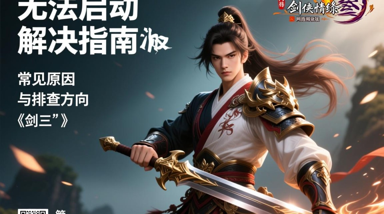 剑三无法启动怎么办？点击查看解决方法！