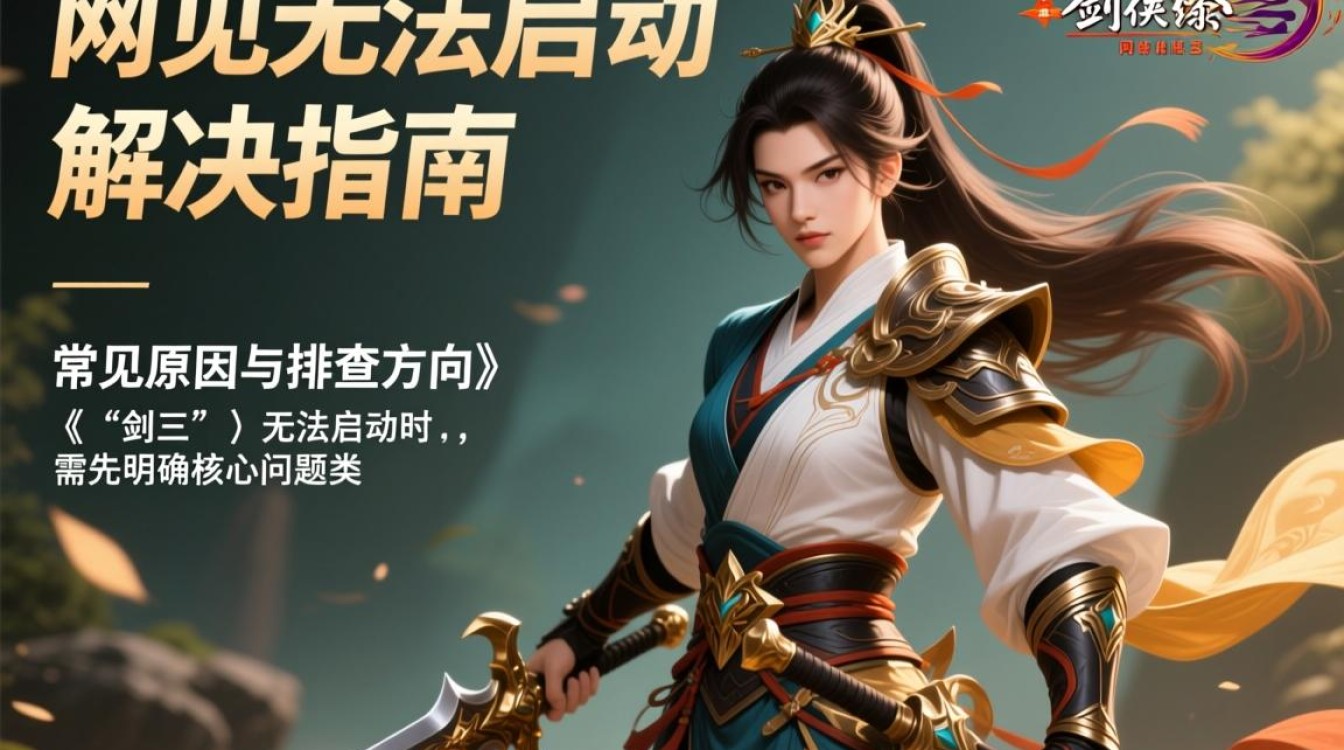 剑三无法启动怎么办？点击查看解决方法！