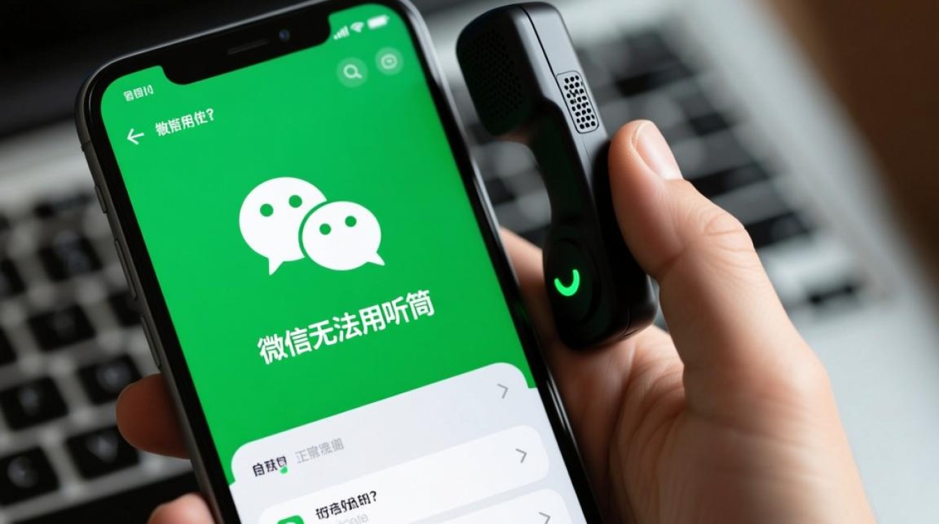 微信打电话时听筒没声音，怎么解决？