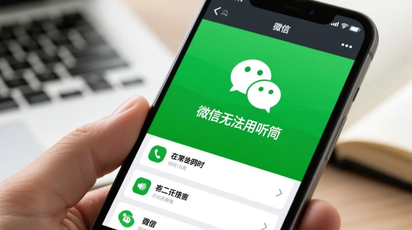 微信打电话时听筒没声音，怎么解决？