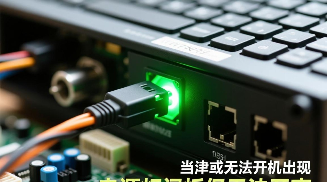 电脑电源灯闪烁却无法开机，是哪里出了问题？