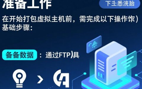 虚拟主机打包流程是怎样的？如何高效完成操作？