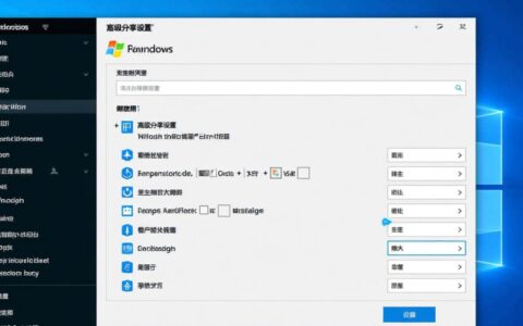 为什么电脑的高级共享设置无法修改？