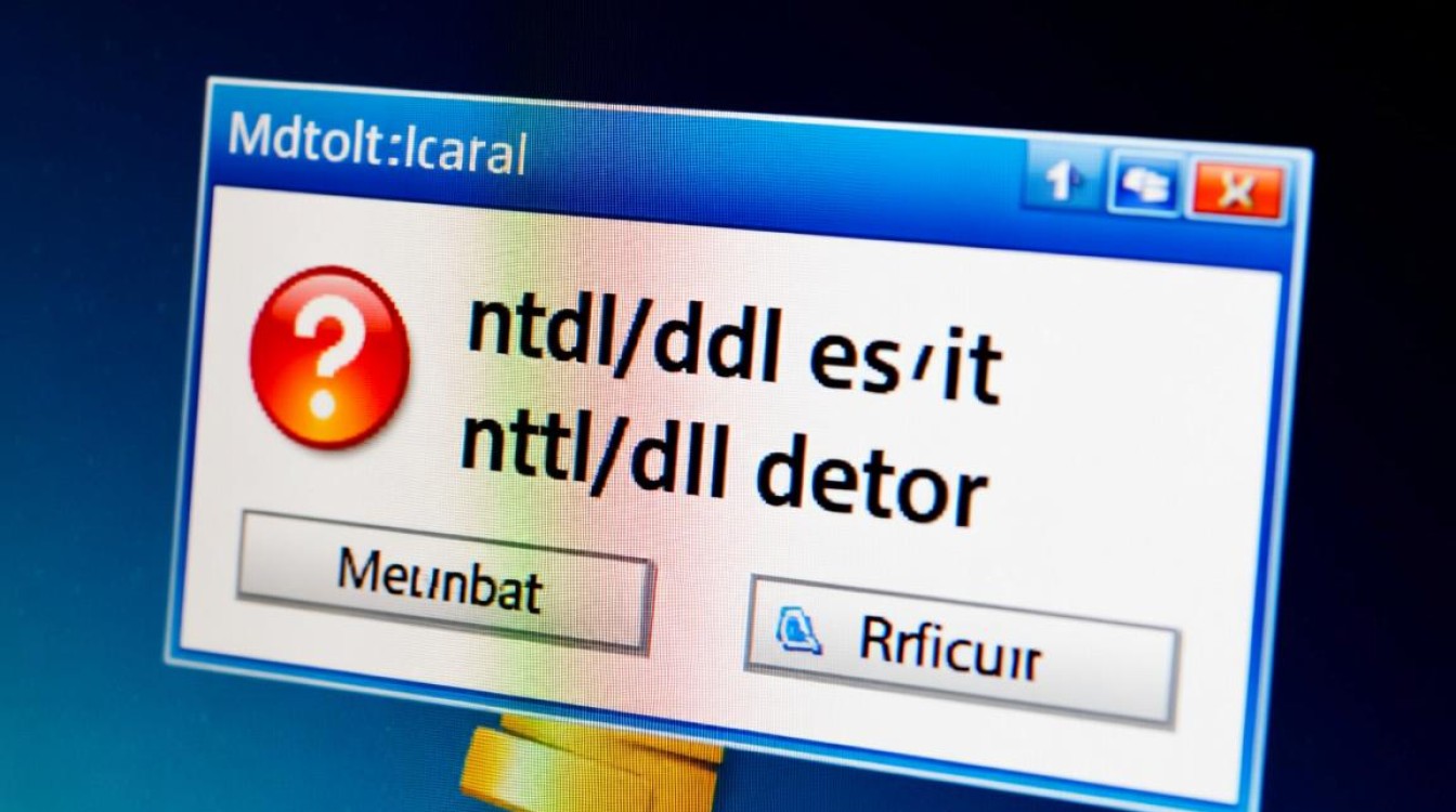 ntdll.dll报错电脑弹出ntdll.dll错误提示，如何快速解决？