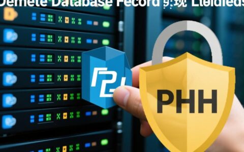 PHP如何编写删除数据库记录的代码？