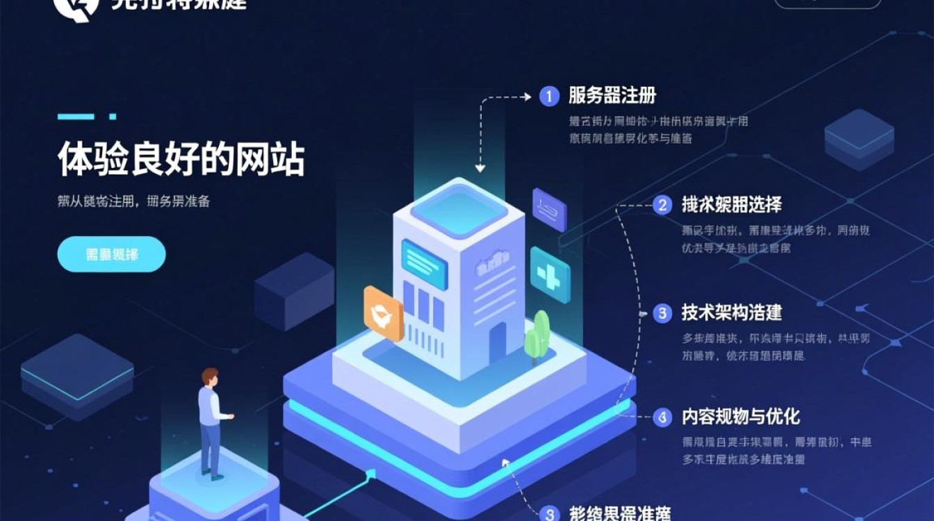 建立个人/企业网站，从域名到服务器再到内容搭建，具体需要哪些步骤和工具？