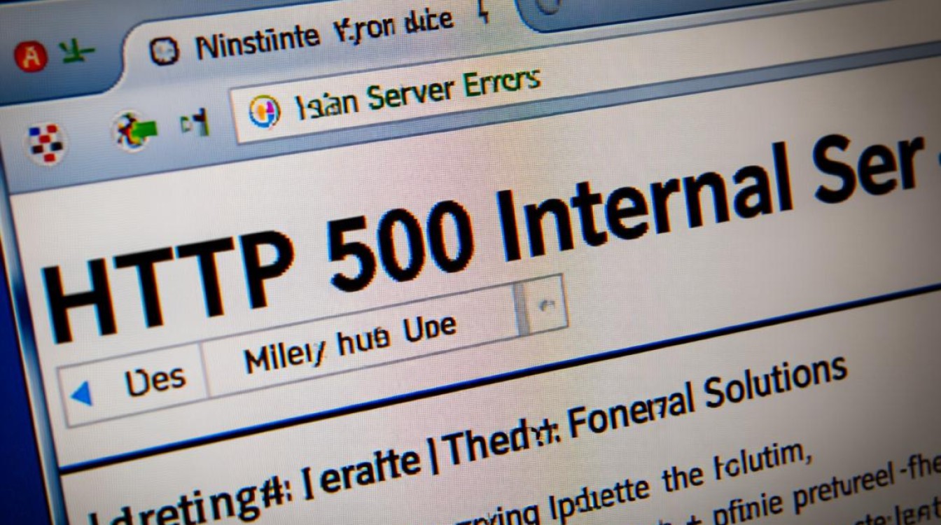 http500报错网站出现HTTP 500内部服务器错误，如何排查解决？