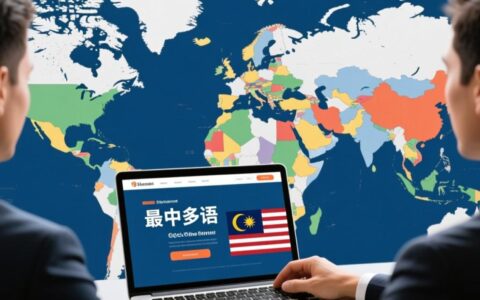 公司中英文网站如何高效搭建双语官网提升全球影响力？