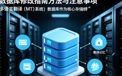 MT系统如何修改数据库？