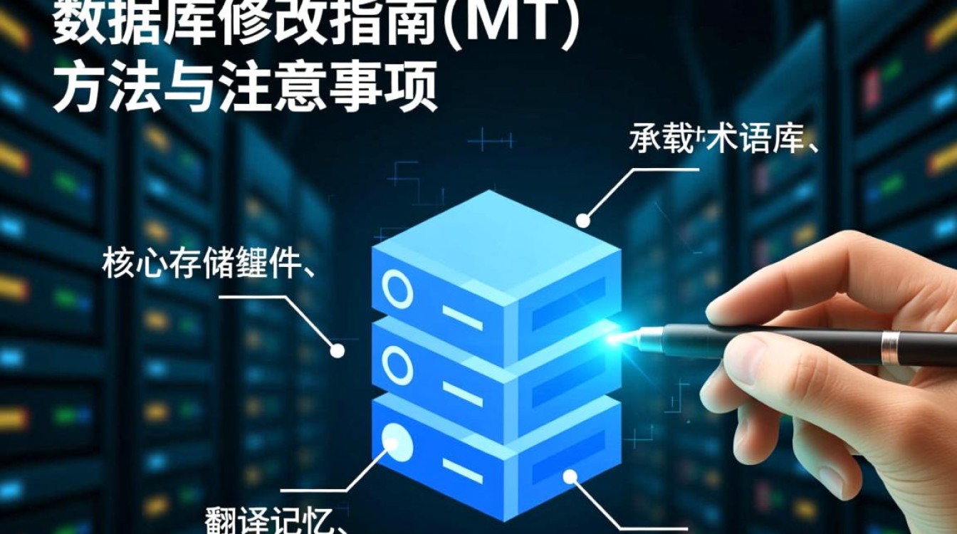 MT系统如何修改数据库？