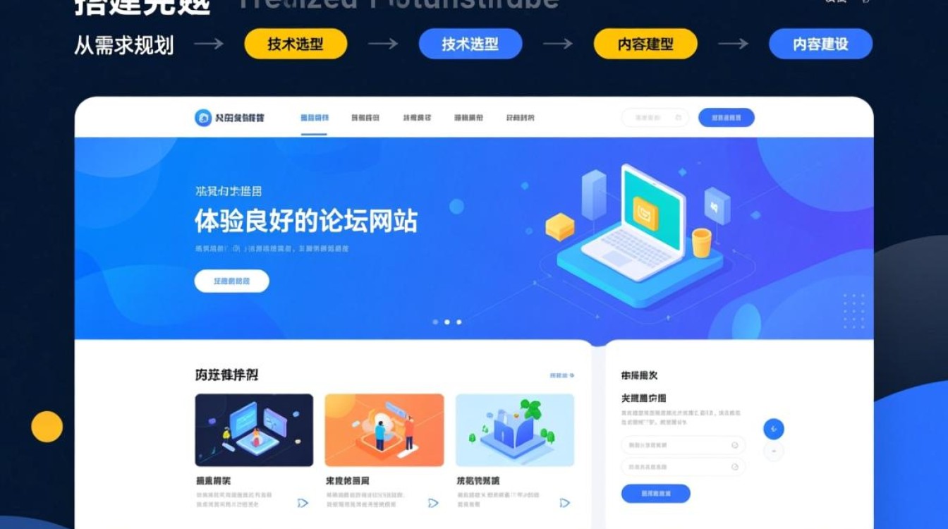 如何从零开始搭建一个功能完善的论坛网站？
