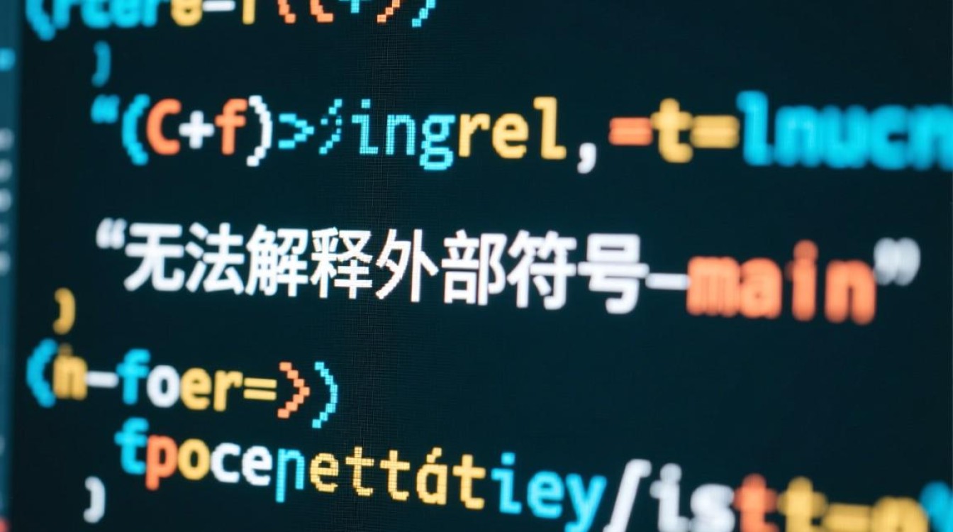 无法解析外部符号_main链接错误如何解决？