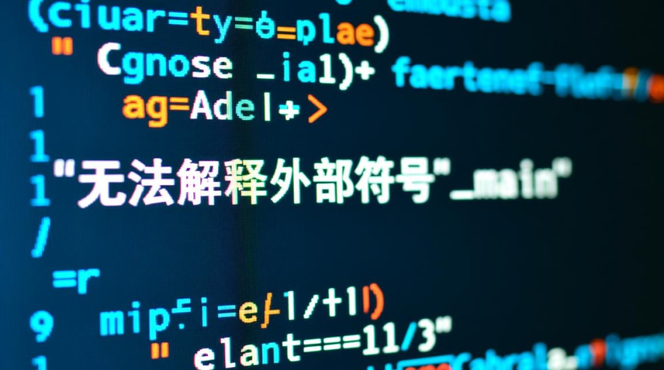 无法解析外部符号_main链接错误如何解决？