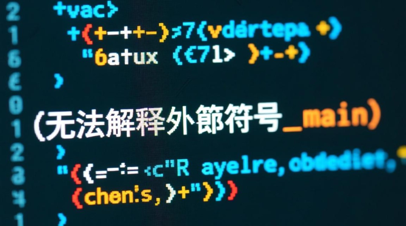 无法解析外部符号_main链接错误如何解决？