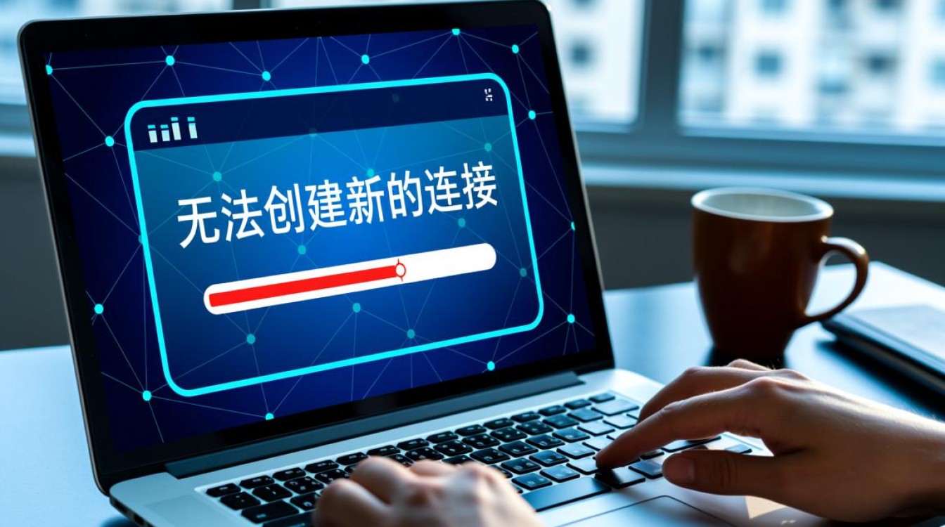 如何解决电脑提示无法创建新的连接的问题？