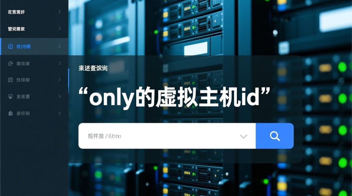 only的虚拟主机id在哪里？如何快速找到它？