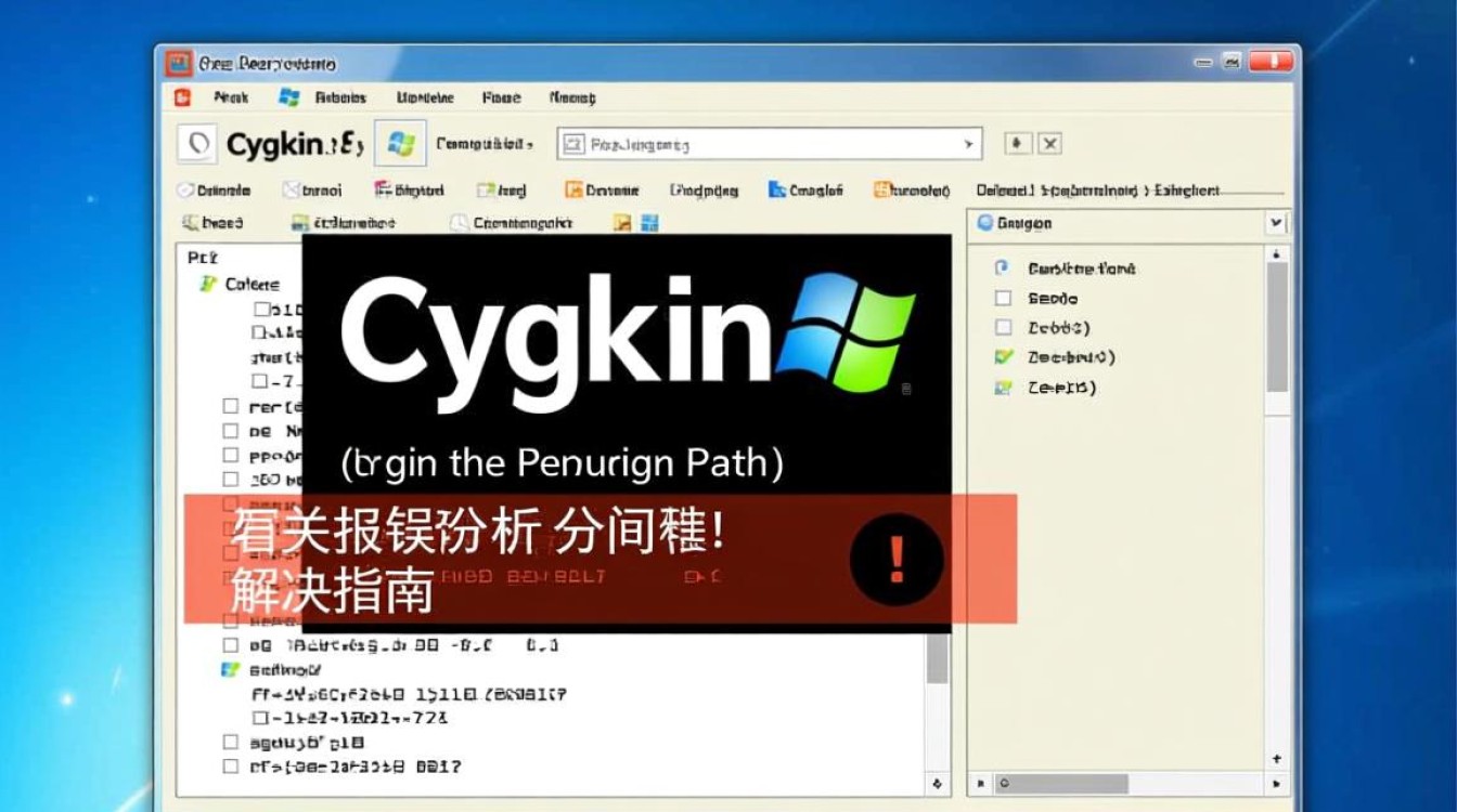 Cygwin 安装时提示 path 错误，如何解决？