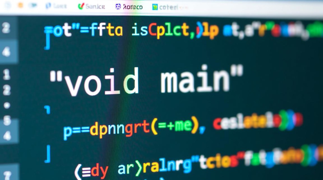 void main函数报错，为什么C语言中不能使用？