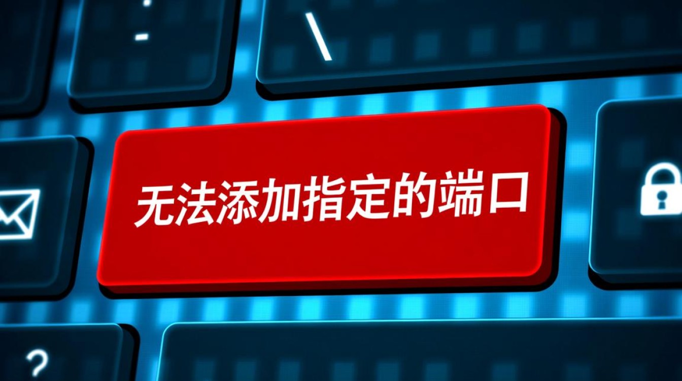 为什么电脑总是提示无法添加指定的端口？