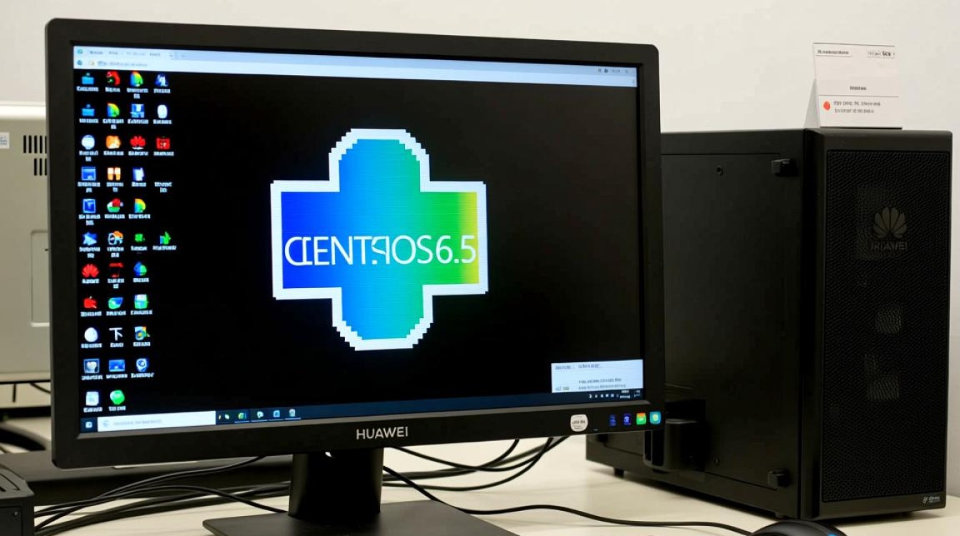 华为服务器运行CentOS 6.5时出现花屏，如何排查解决？