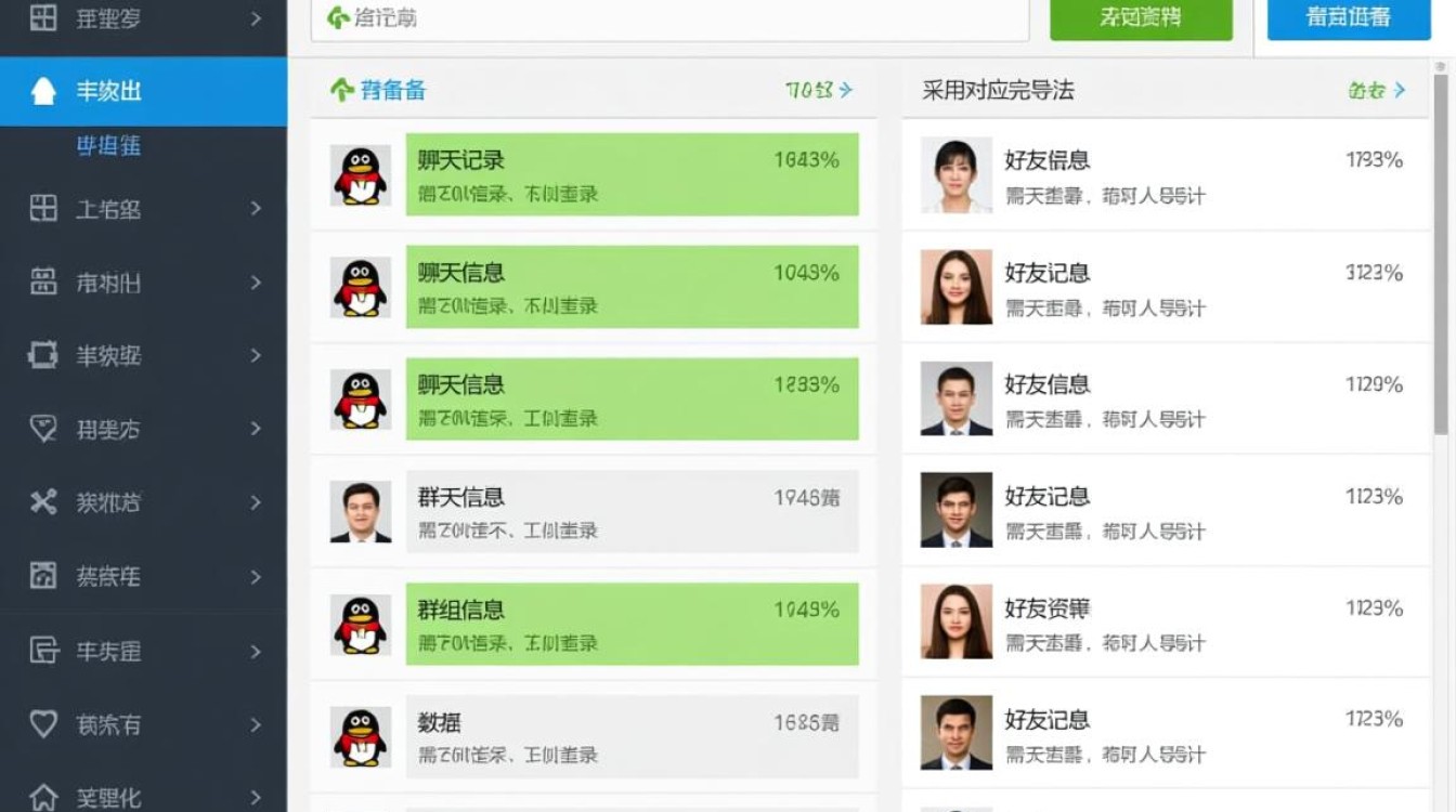 如何将QQ所有数据库完整导出备份？
