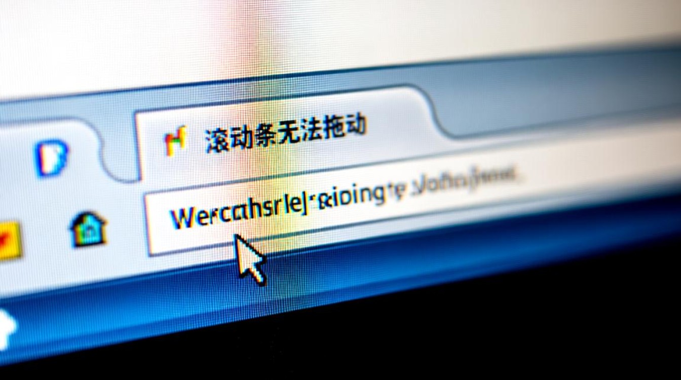 电脑滚动条突然不能拖动了，怎么解决？