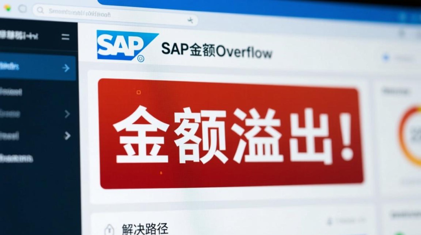 SAP系统里出现金额溢出（overflow）错误，具体是什么原因导致的？