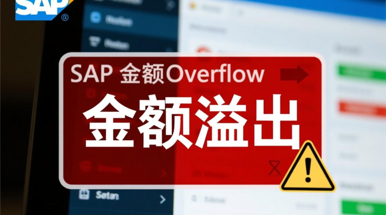 SAP系统里出现金额溢出（overflow）错误，具体是什么原因导致的？