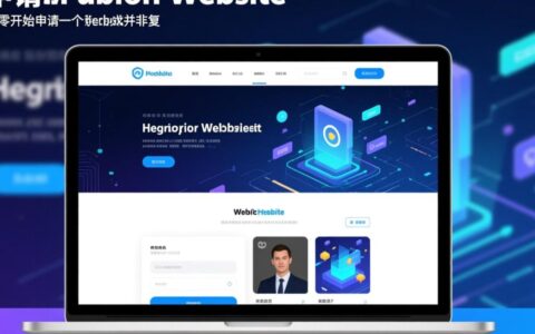 如何一步步申请自己的网站？从域名到备案全流程指南