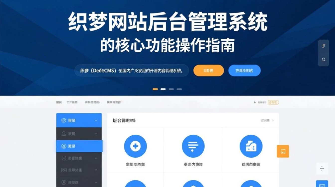 织梦网站后台管理系统如何快速搭建并优化管理流程？